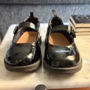 Old Navy Shiny Black Kids Dress Shoes